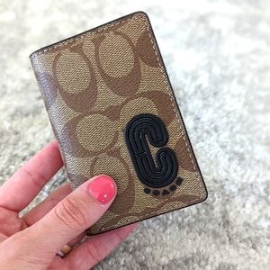 Coach Minimalist Wallet Card Case